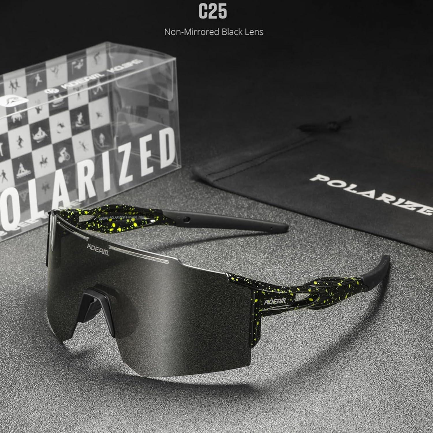 Gafas de sol deportivas ZEMFAY UV400 polarizadas para ciclismo