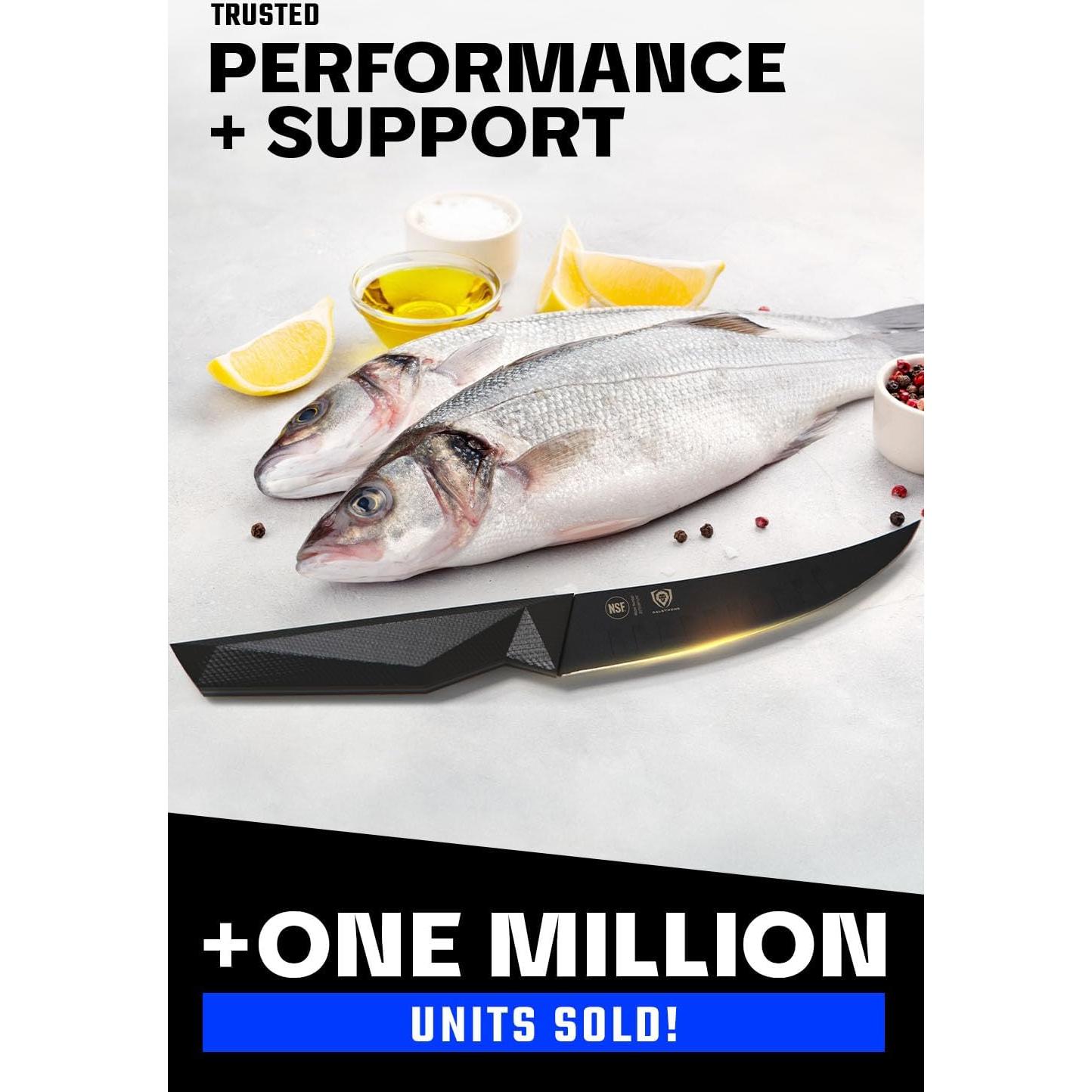 Cuchillo de Filete Dalstrong 15 cm Serie Shadow Black Acero 7CR17MOV-X