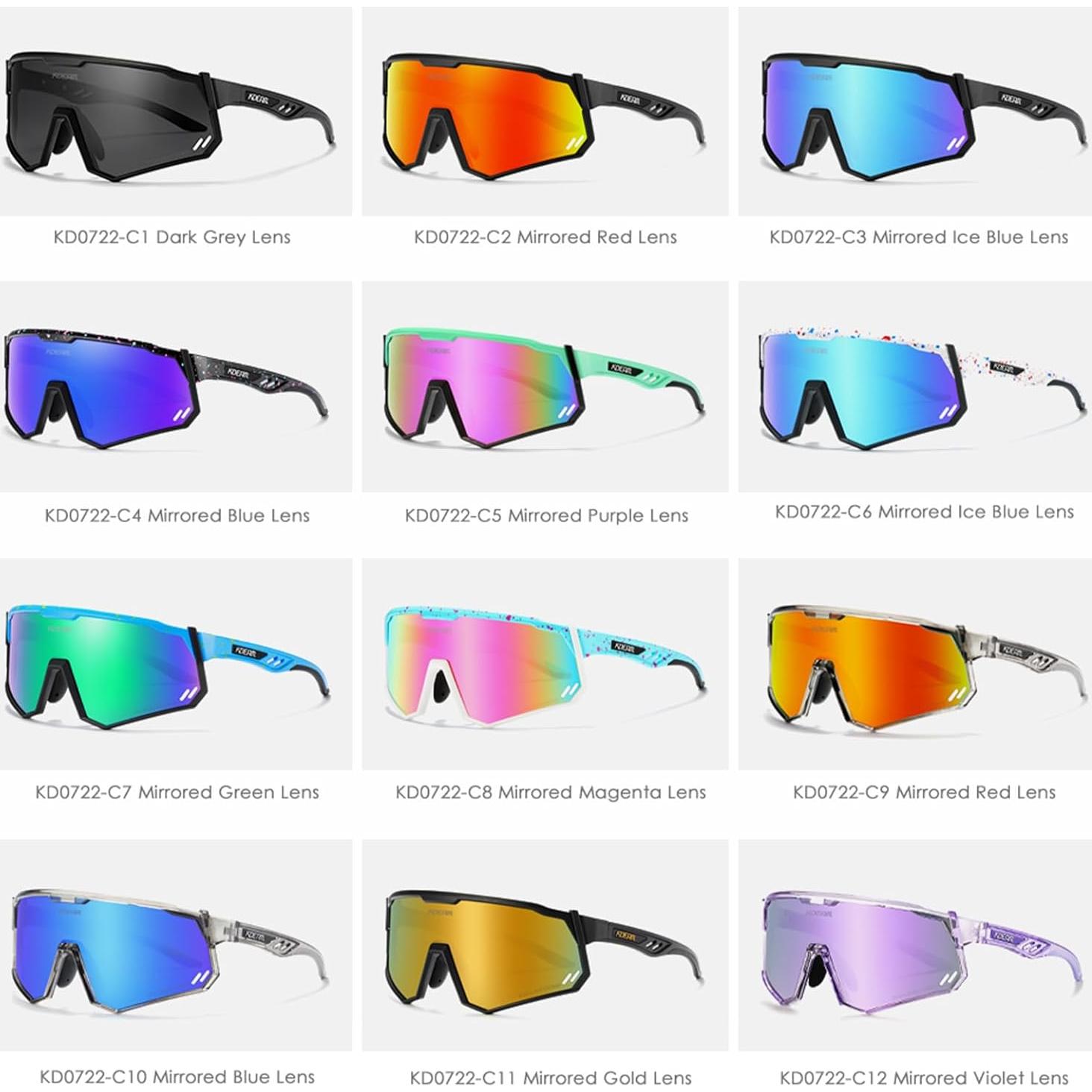 Gafas de sol polarizadas ZEMFAY UV400 para correr y ciclismo