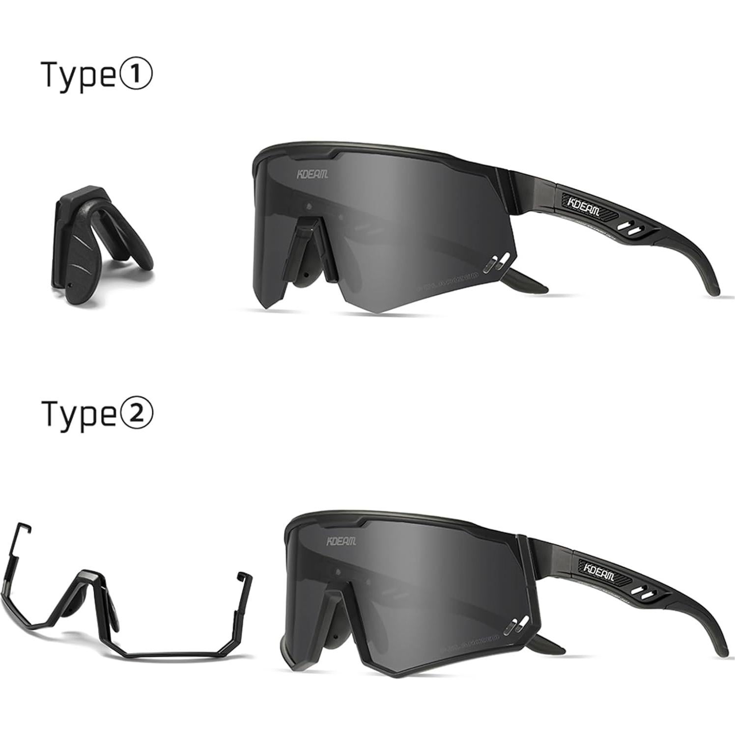 Gafas de sol polarizadas ZEMFAY UV400 para correr y ciclismo