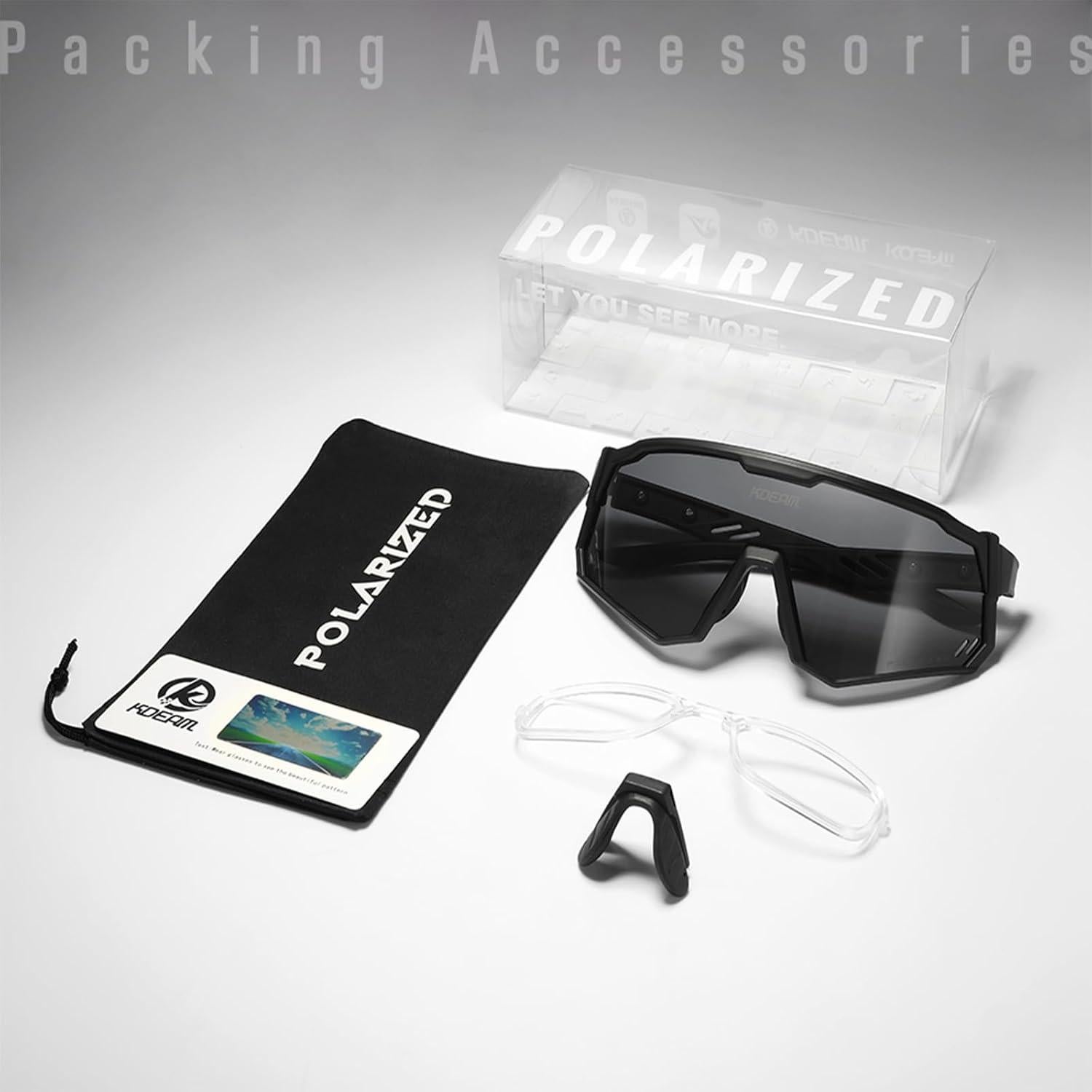 Gafas de sol polarizadas ZEMFAY UV400 para correr y ciclismo