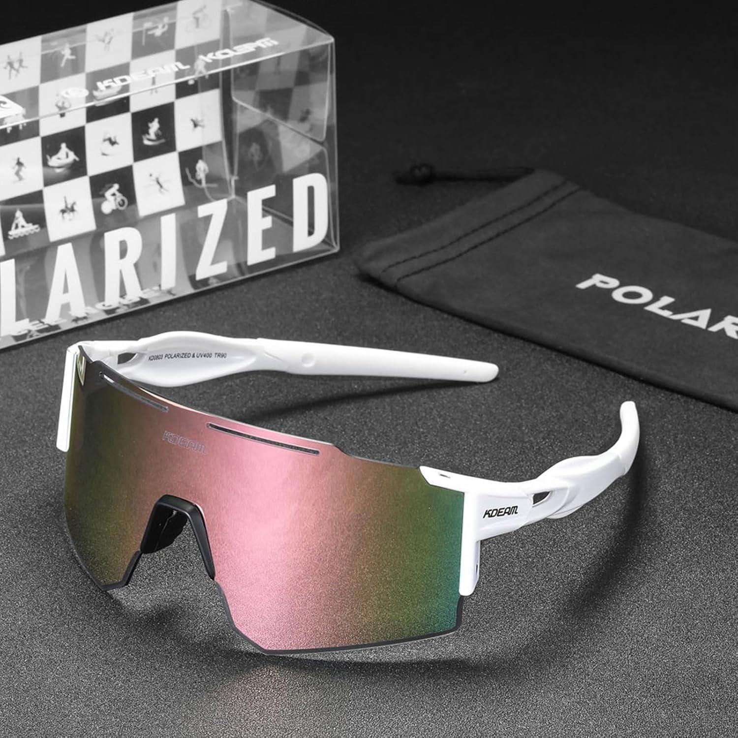 Gafas de sol ZEMFAY UV400 deportivas unisex ligeras