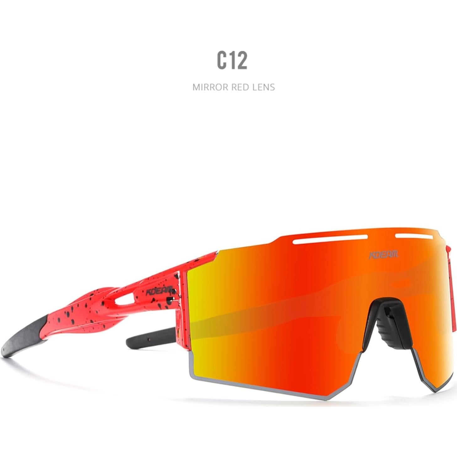 Gafas de sol deportivas ZEMFAY UV400 ligeras y cómodas