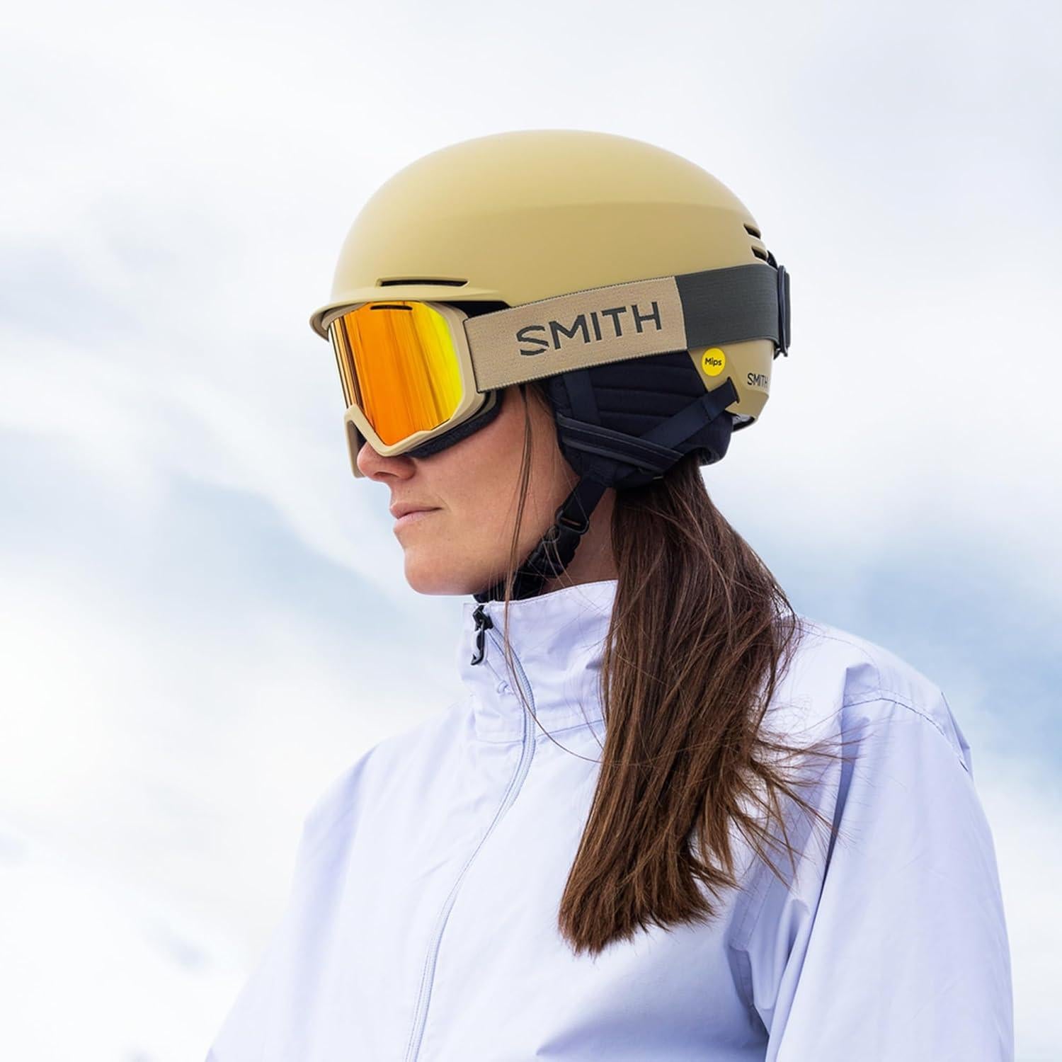Gafas de Nieve Smith Blazer Lente Carbonic-x Rojo Pizarra