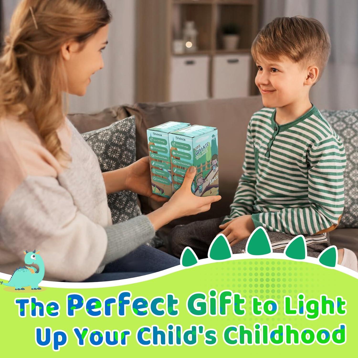 Walkie Talkies Vvinca T-388 Recargables 3000m Niños