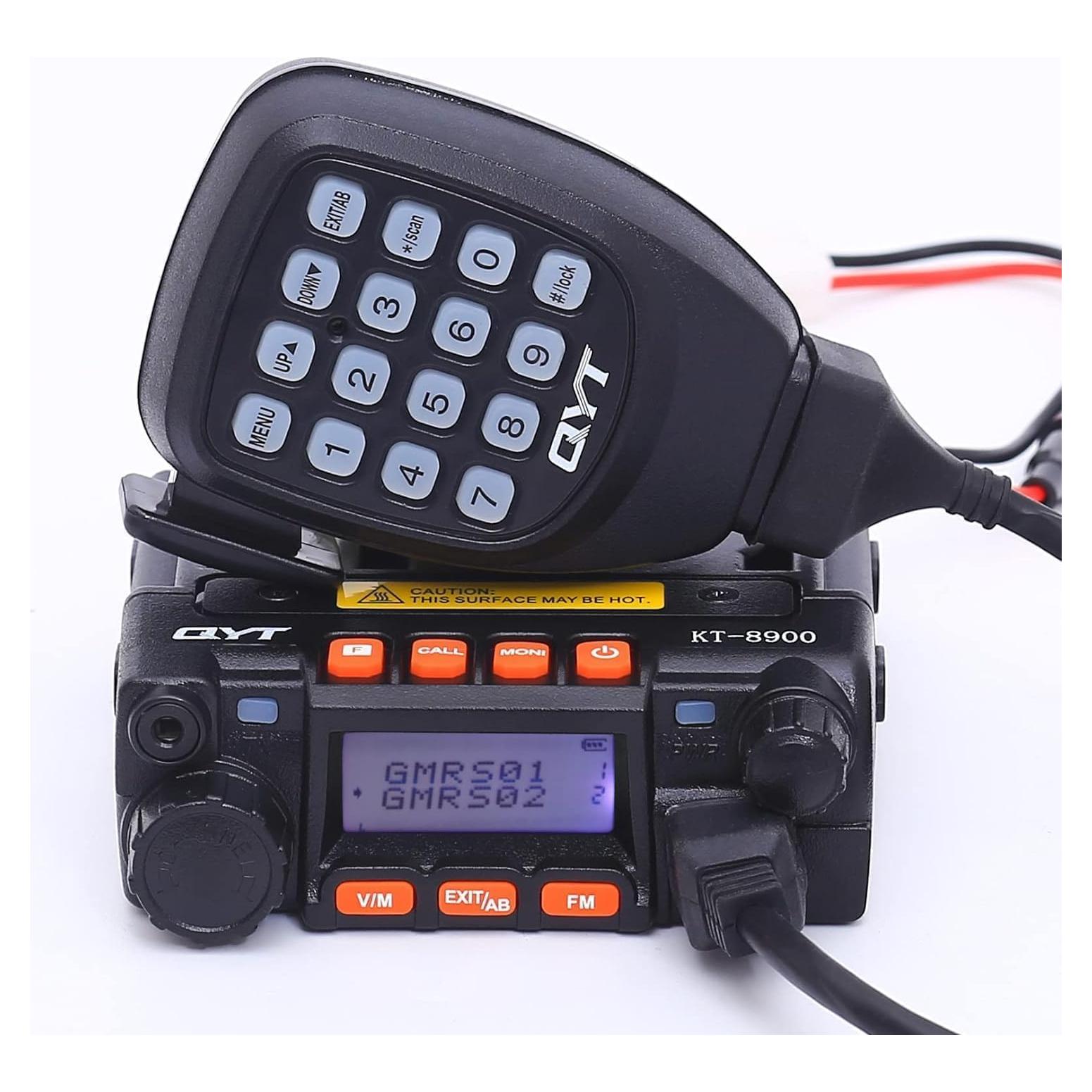 Radio Móvil Doble Banda VHF/UHF QYT KT8900 20W 200 Canales