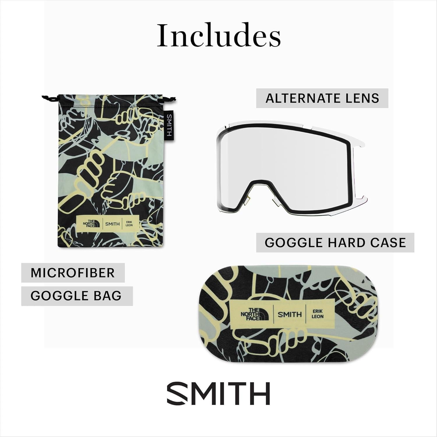 Gafas de Nieve SMITH Squad ChromaPop Aloe - Talla Única
