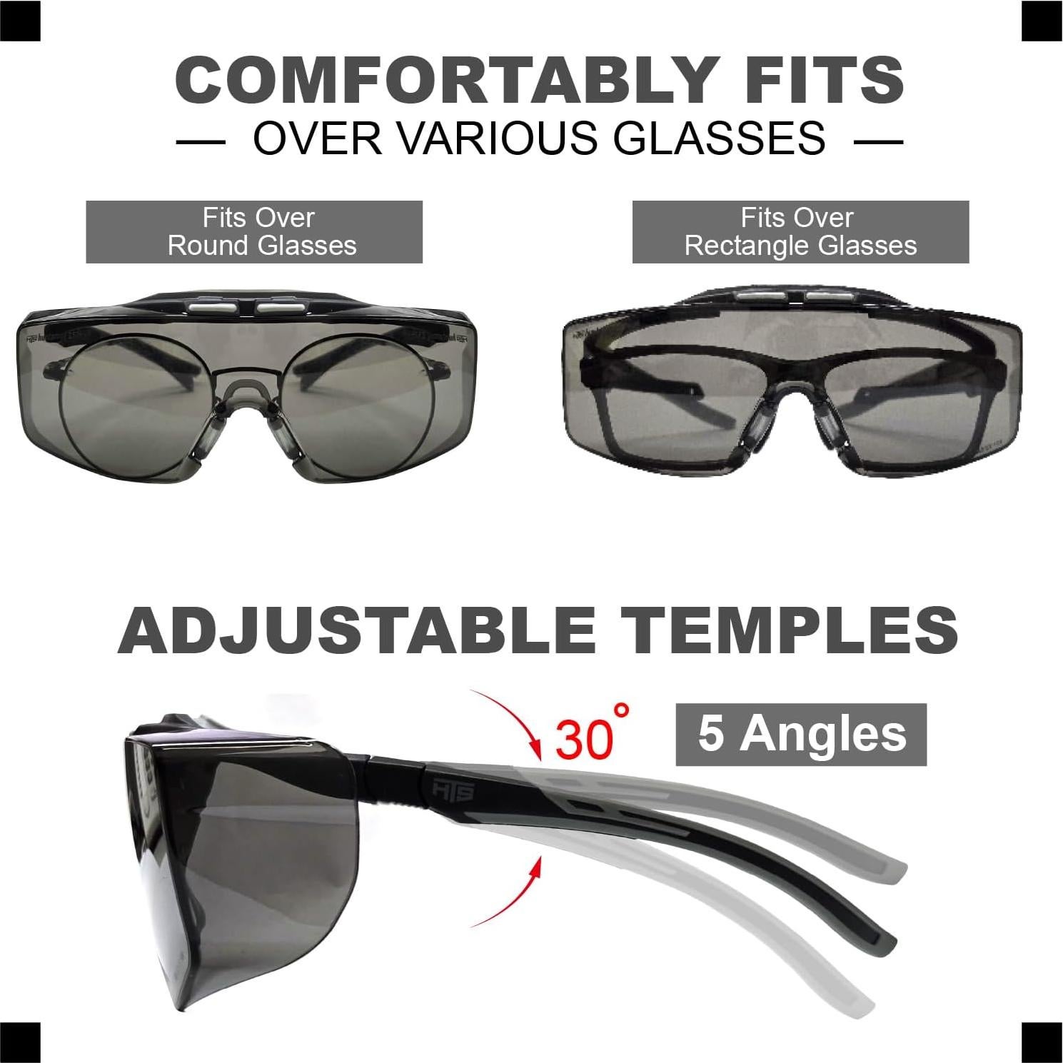 Gafas de Seguridad HUNTERSKY ANSI Z87 Anti Fog UV400