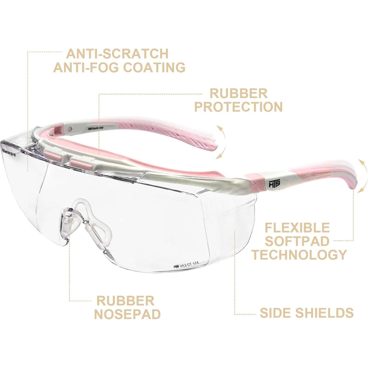 Gafas de Seguridad HUNTERSKY ANSI Z87 Antivaho UV400