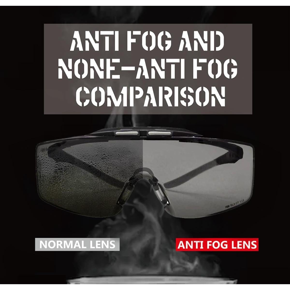 Gafas de Seguridad HUNTERSKY ANSI Z87 Antivaho UV400