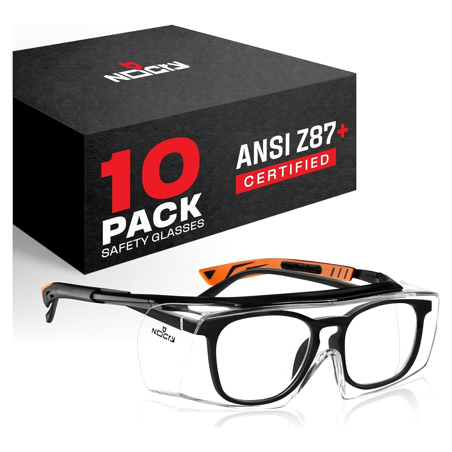 Gafas de Seguridad NoCry sobre Gafas Recetadas UV400