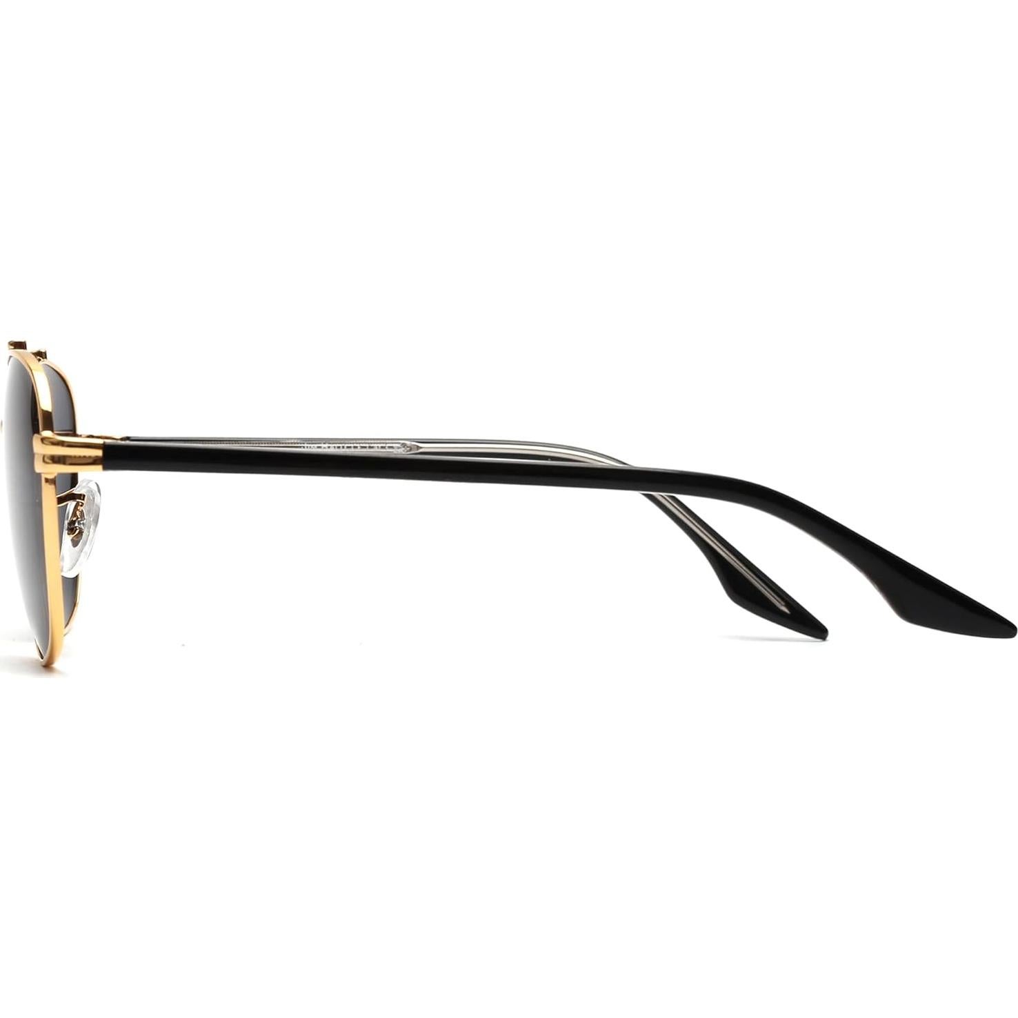 Gafas de Sol Aviador JIM HALO Lentes de Vidrio Polarizados