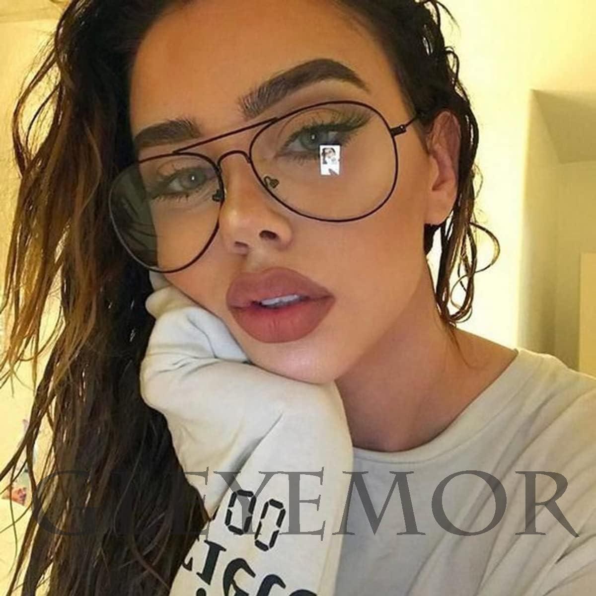 Gafas Aviador Gleyemor Anti Luz Azul Unisex 58mm