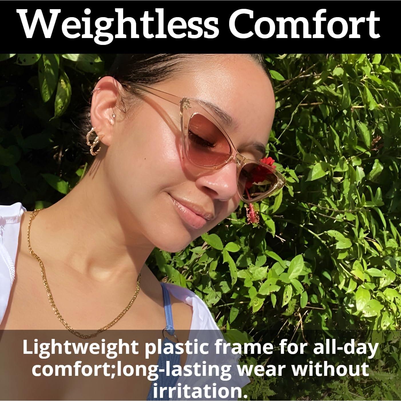 Gafas de sol Cat Eye 10 piezas para mujer UV400 retro