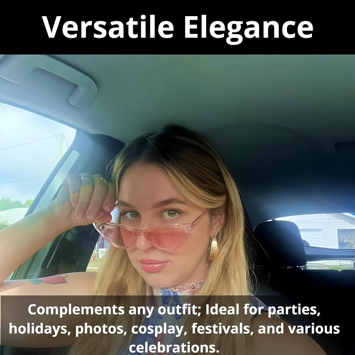 Gafas de sol Cat Eye 10 piezas para mujer UV400 retro