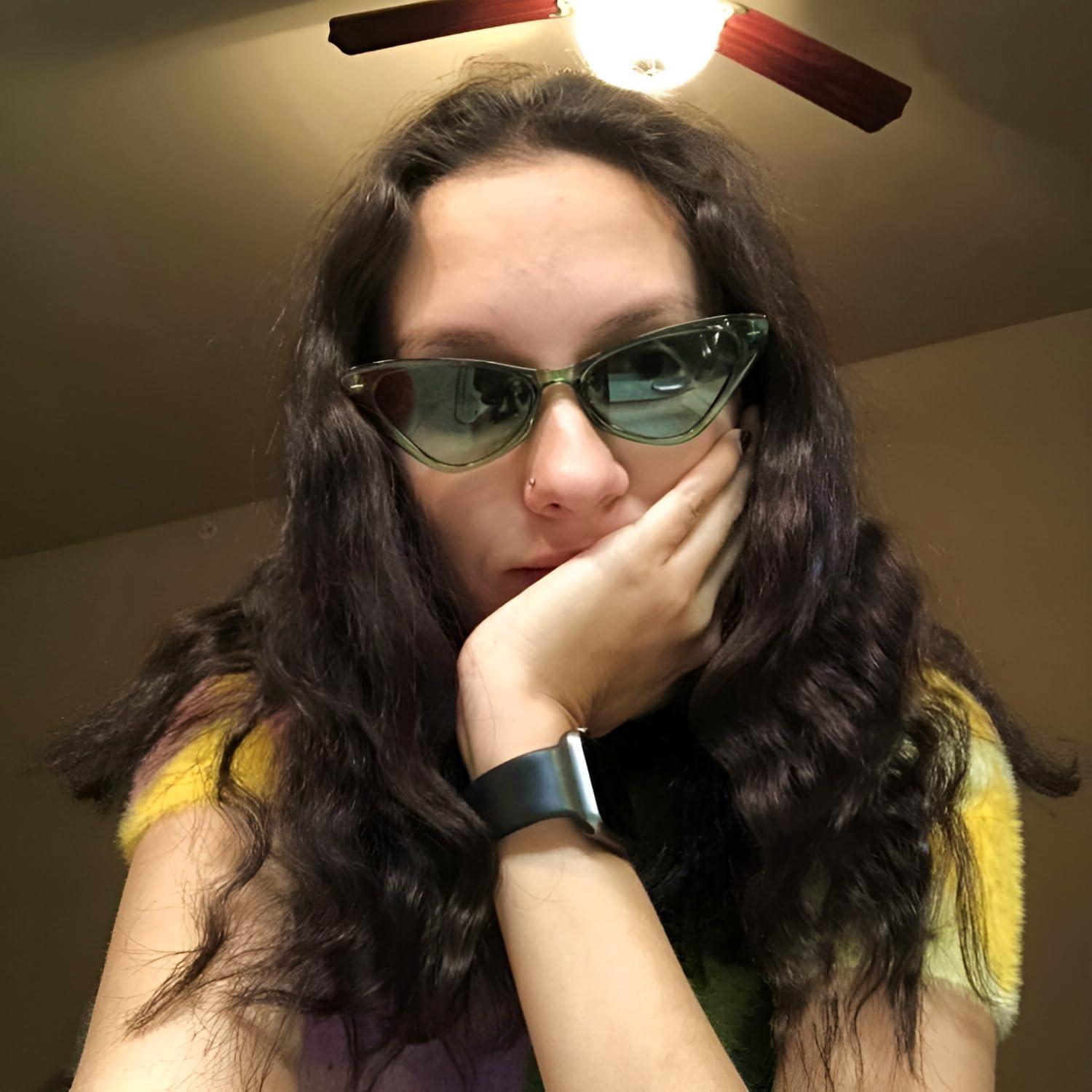 Gafas de sol Cat Eye 10 piezas para mujer UV400 retro