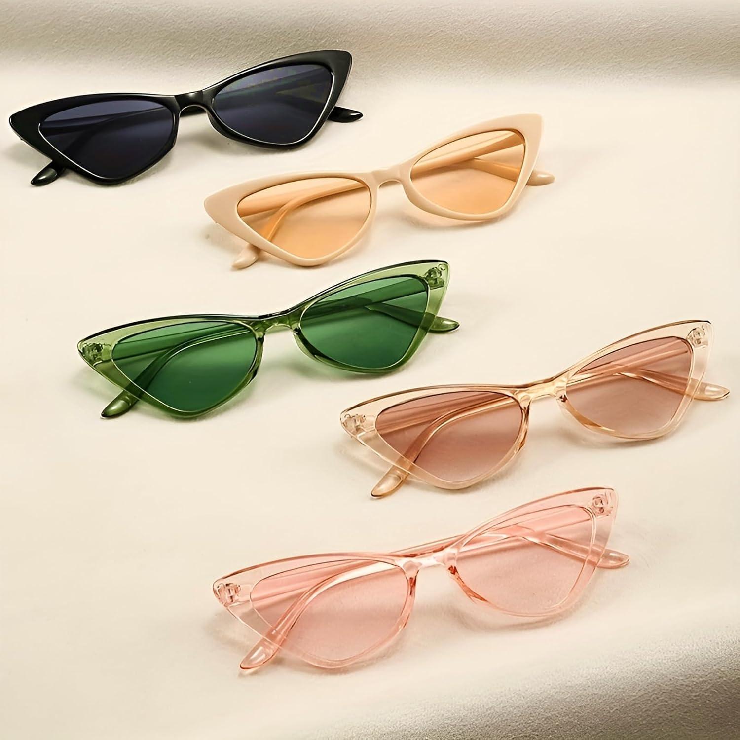 Gafas de sol Cat Eye 10 piezas para mujer UV400 retro