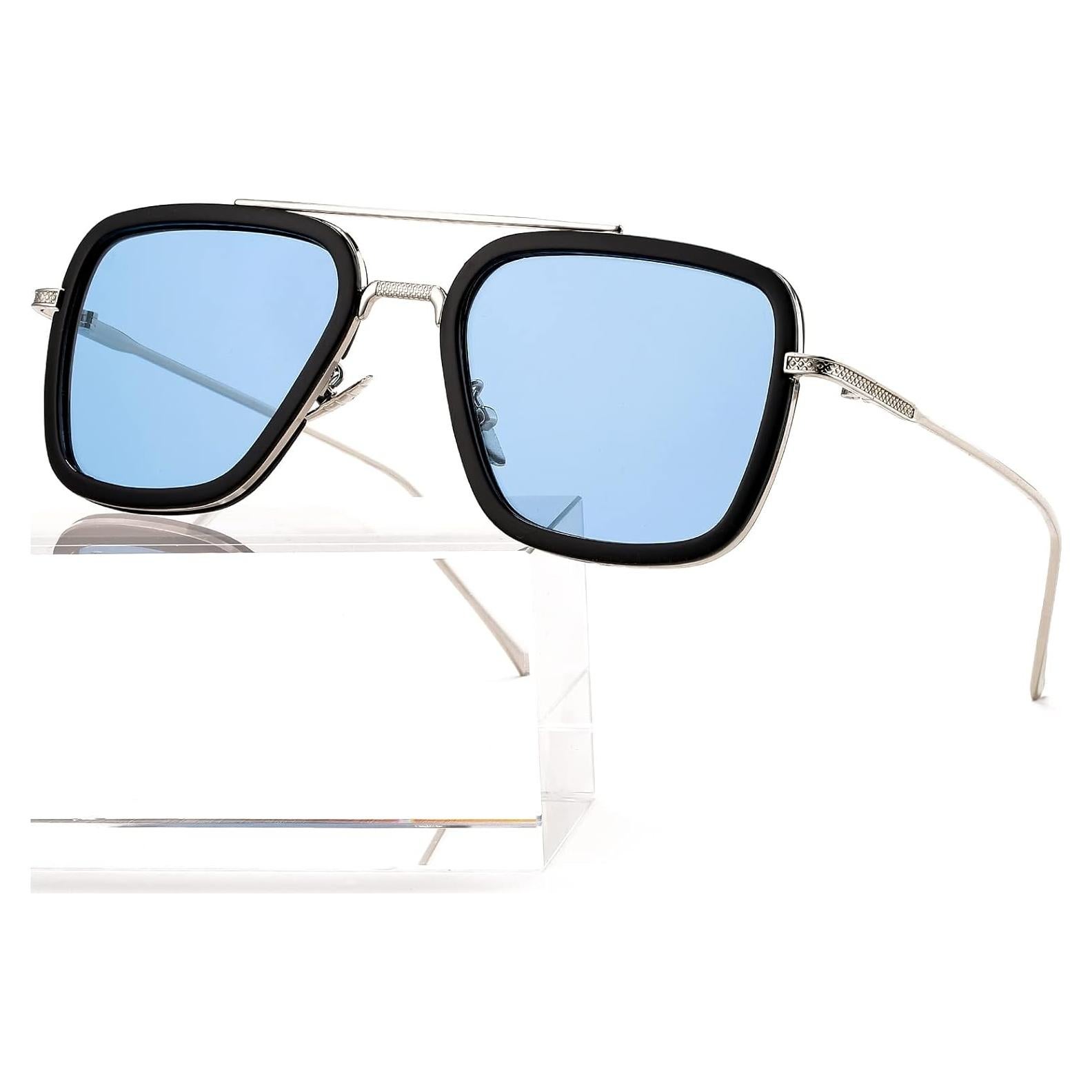 Gafas de sol AIEYEZO Tony Stark Cuadradas UV 100%