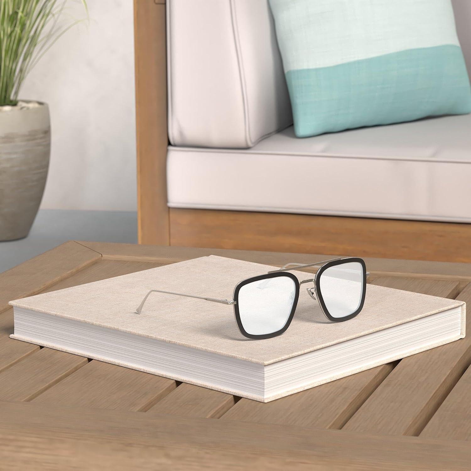 Gafas de sol AIEYEZO Tony Stark Cuadradas UV 100%