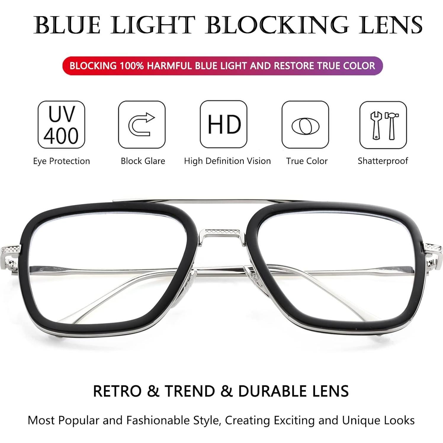 Gafas de Sol AIEYEZO Cuadradas Vintage UV 100% Unisex