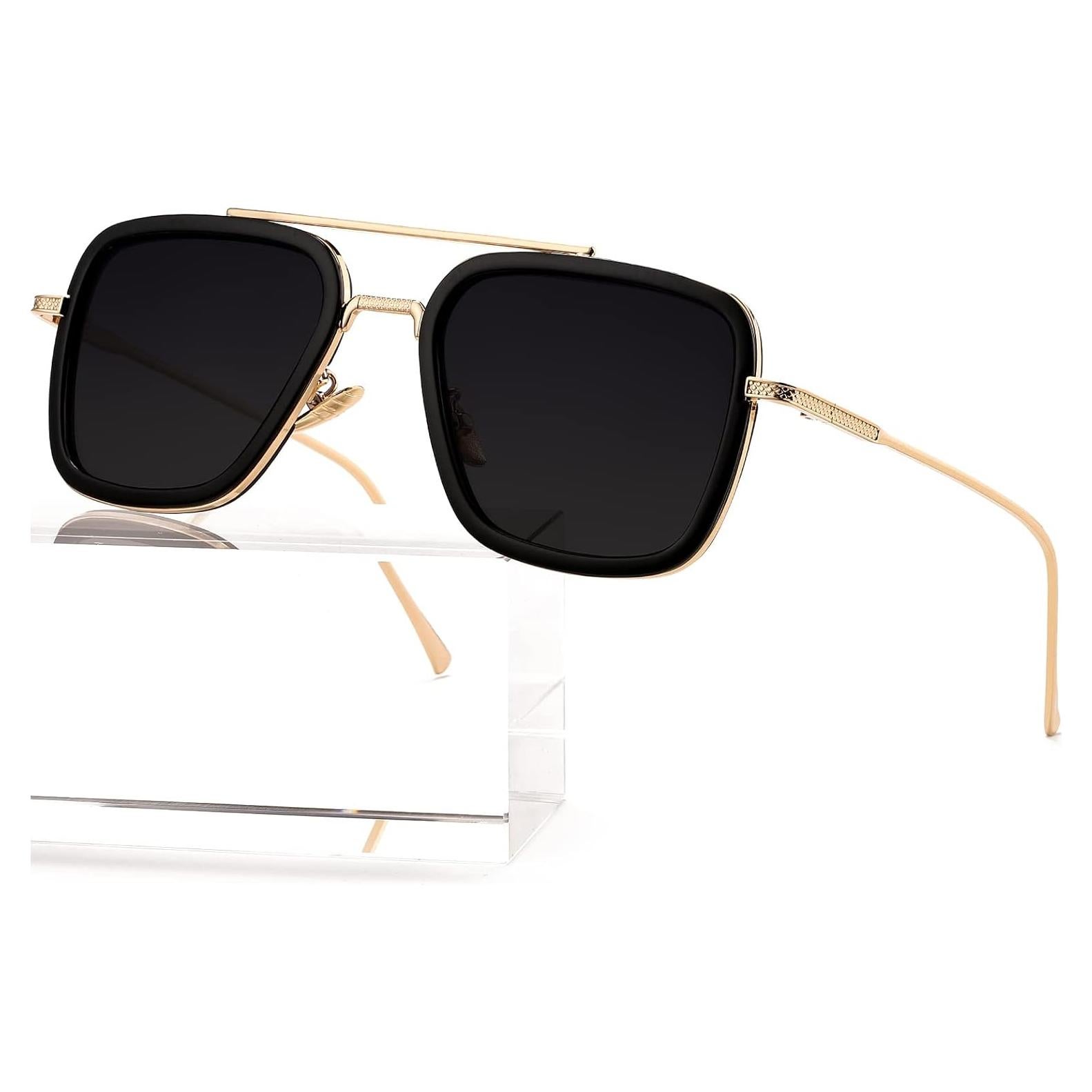 Gafas de sol AIEYEZO Tony Stark Cuadradas UV 100% - Unisex