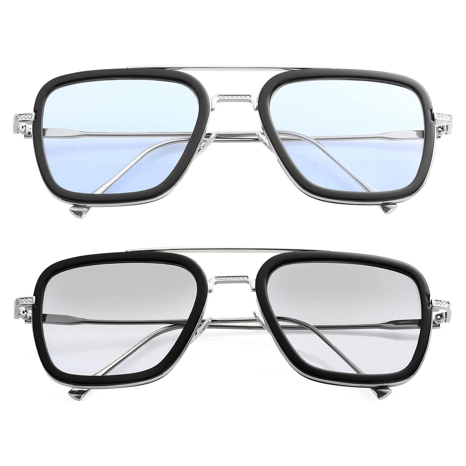 Gafas de Sol AIEYEZO Cuadradas Tony Stark UV 100%