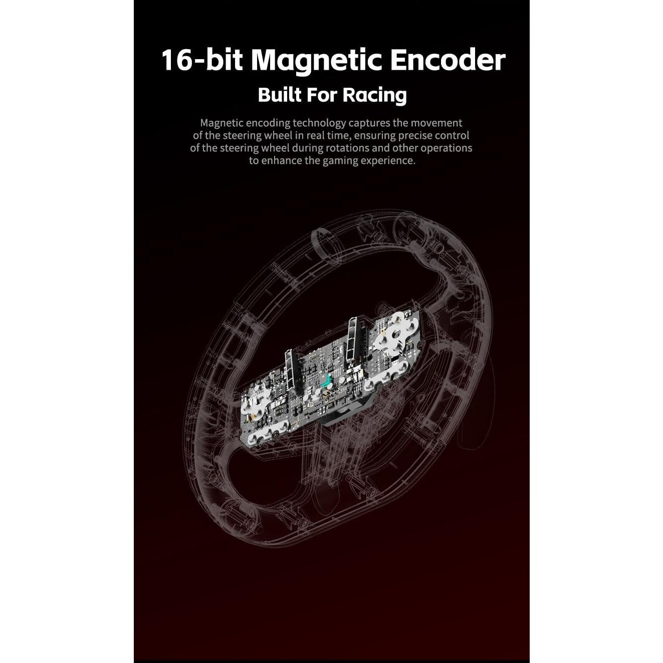 Volante de Carreras PXN V9 Gen2 con Pedales Magnéticos