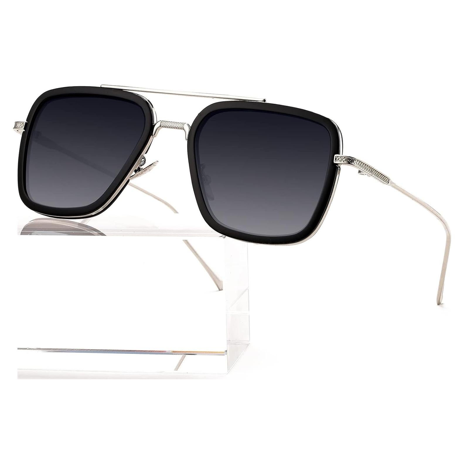 Gafas de sol AIEYEZO Tony Stark Cuadradas UV 100%