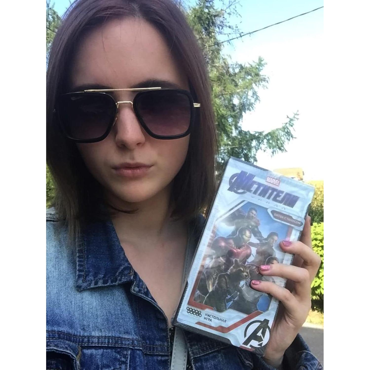 Gafas de sol AIEYEZO Tony Stark Cuadradas UV 100%