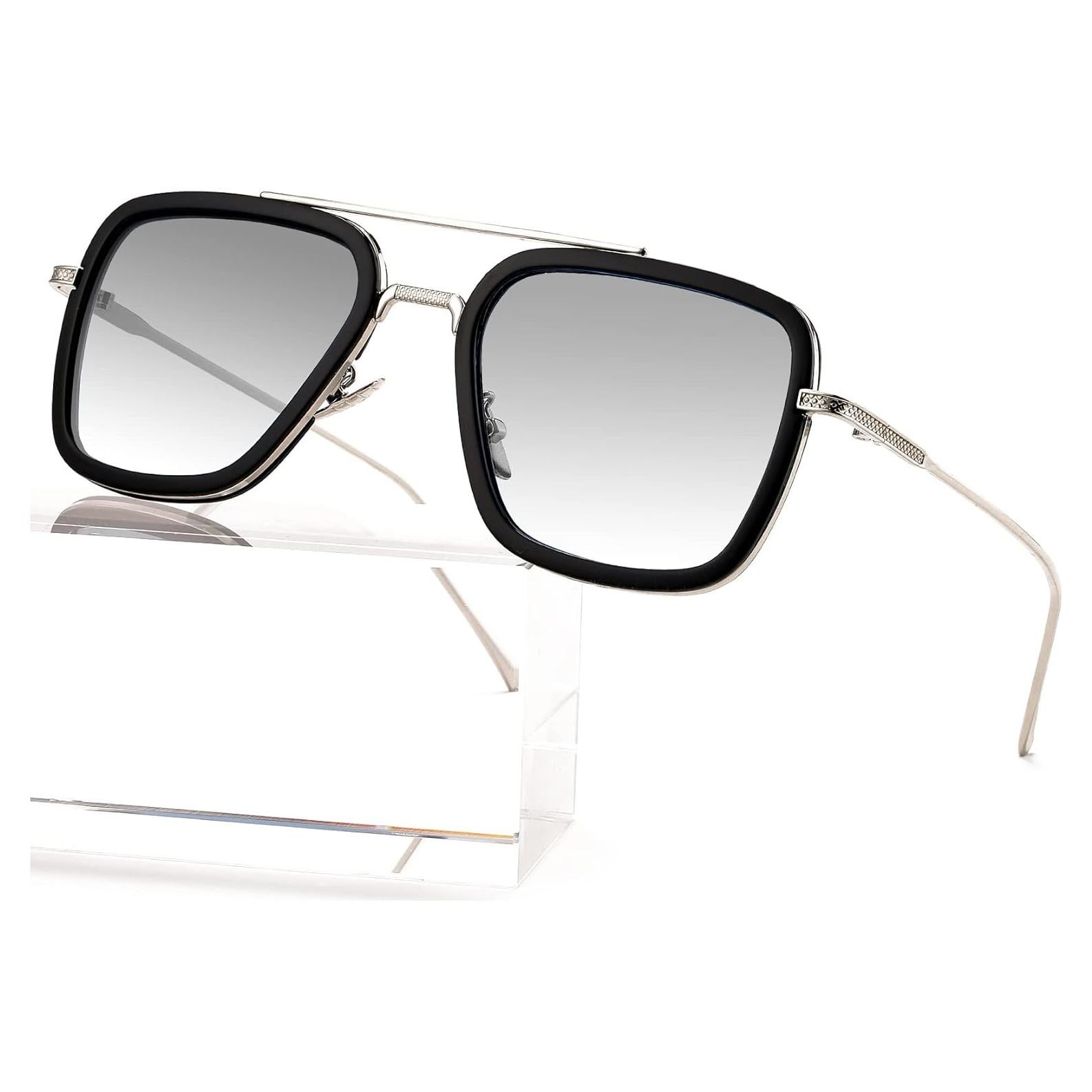 Gafas de sol AIEYEZO Tony Stark Cuadradas UV 100%