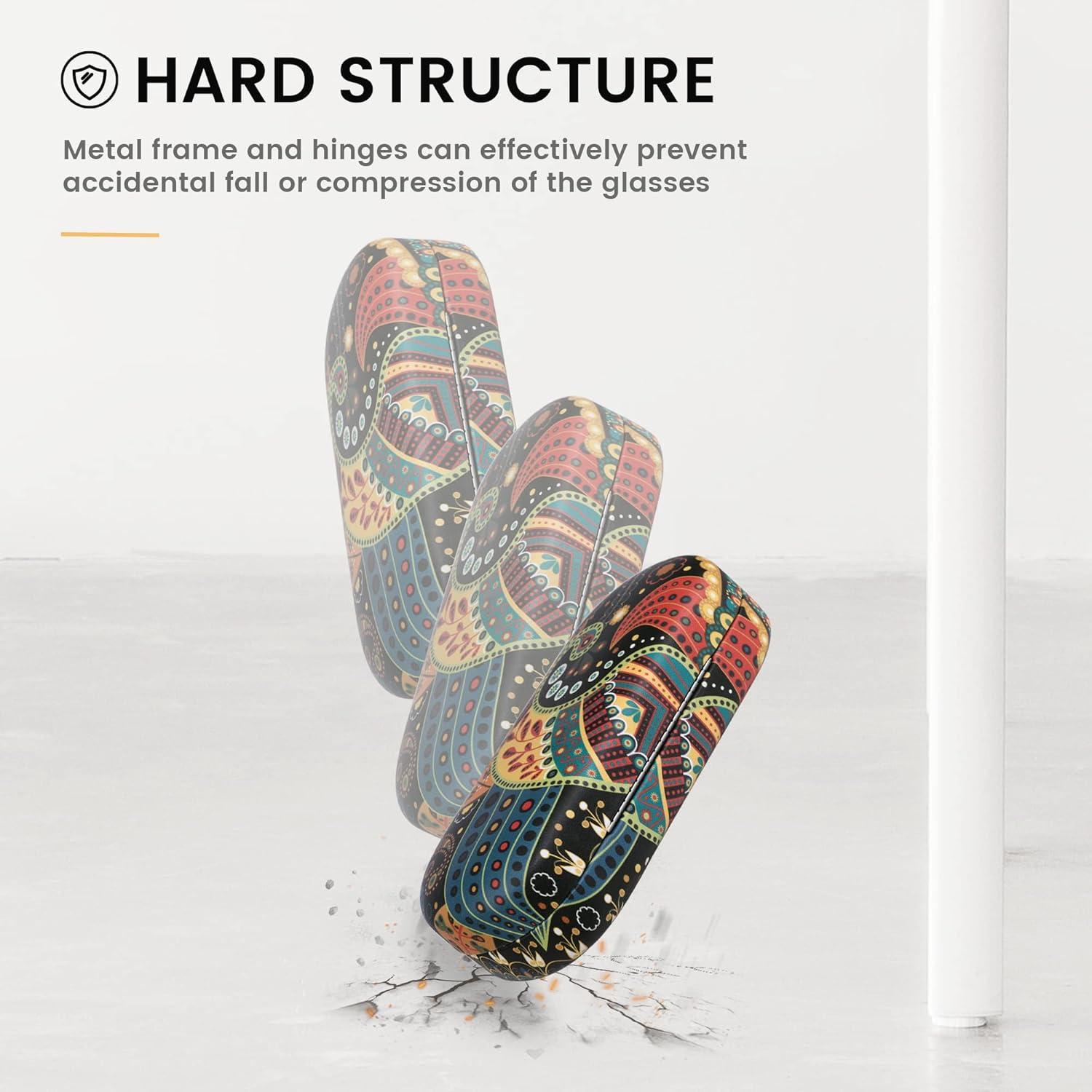 Molshine Funda Dura para Gafas de Sol Amarillo Claro