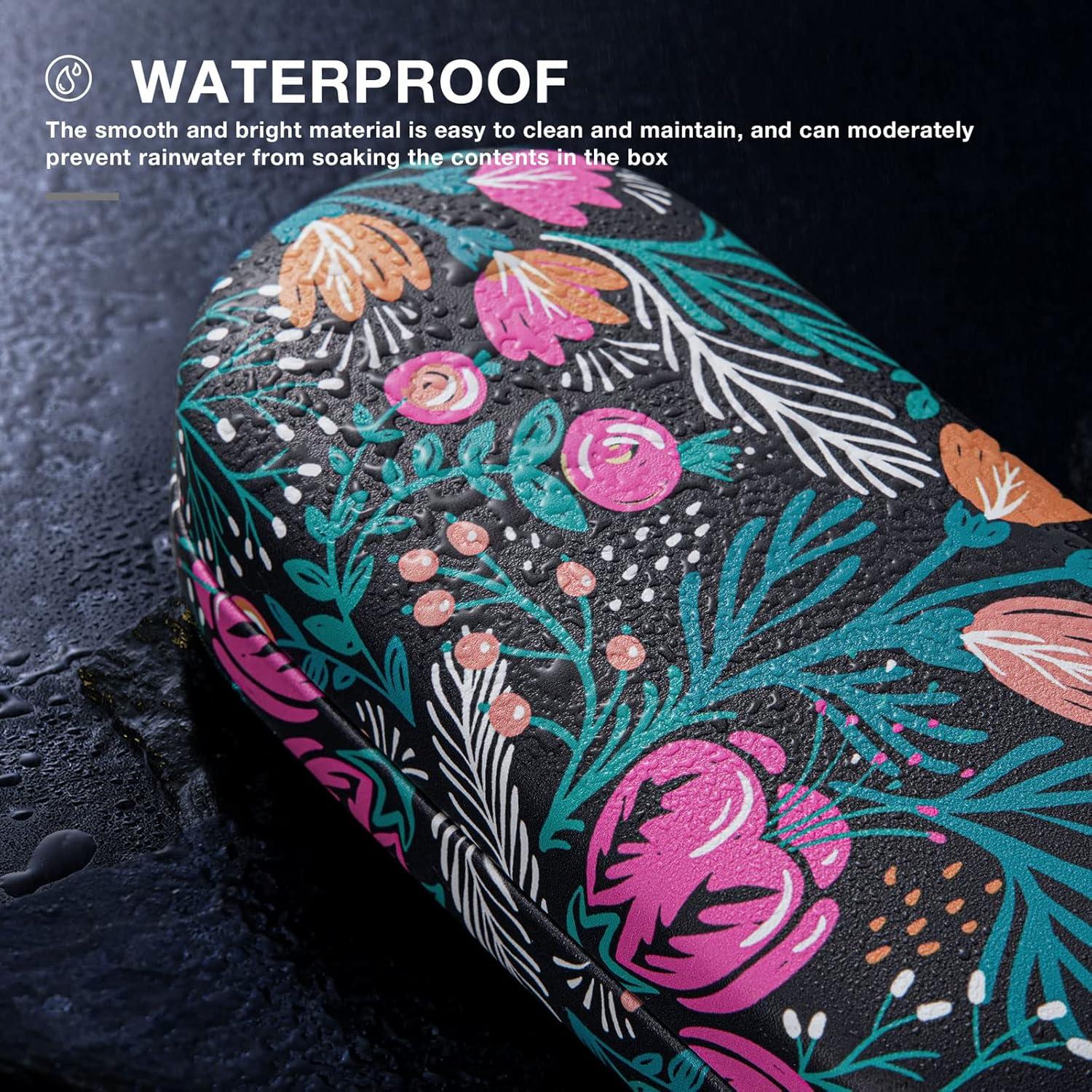 Molshine Funda Dura para Gafas de Sol Grande Tulip