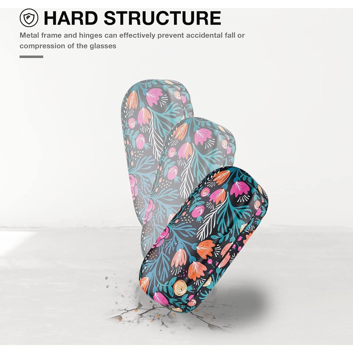 Molshine Funda Dura para Gafas de Sol Grande Tulip