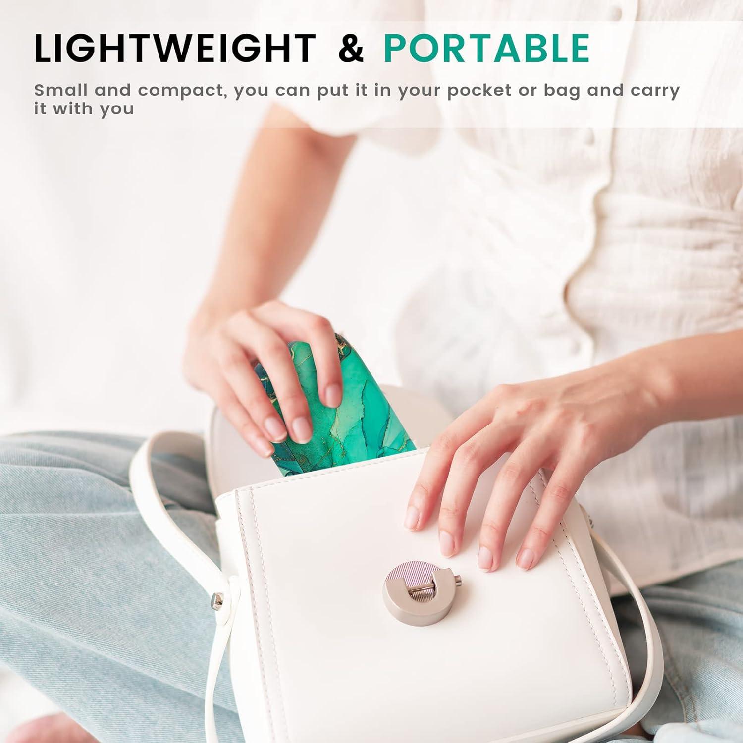 Funda Dura Molshine para Gafas Grande Verde Esmeralda