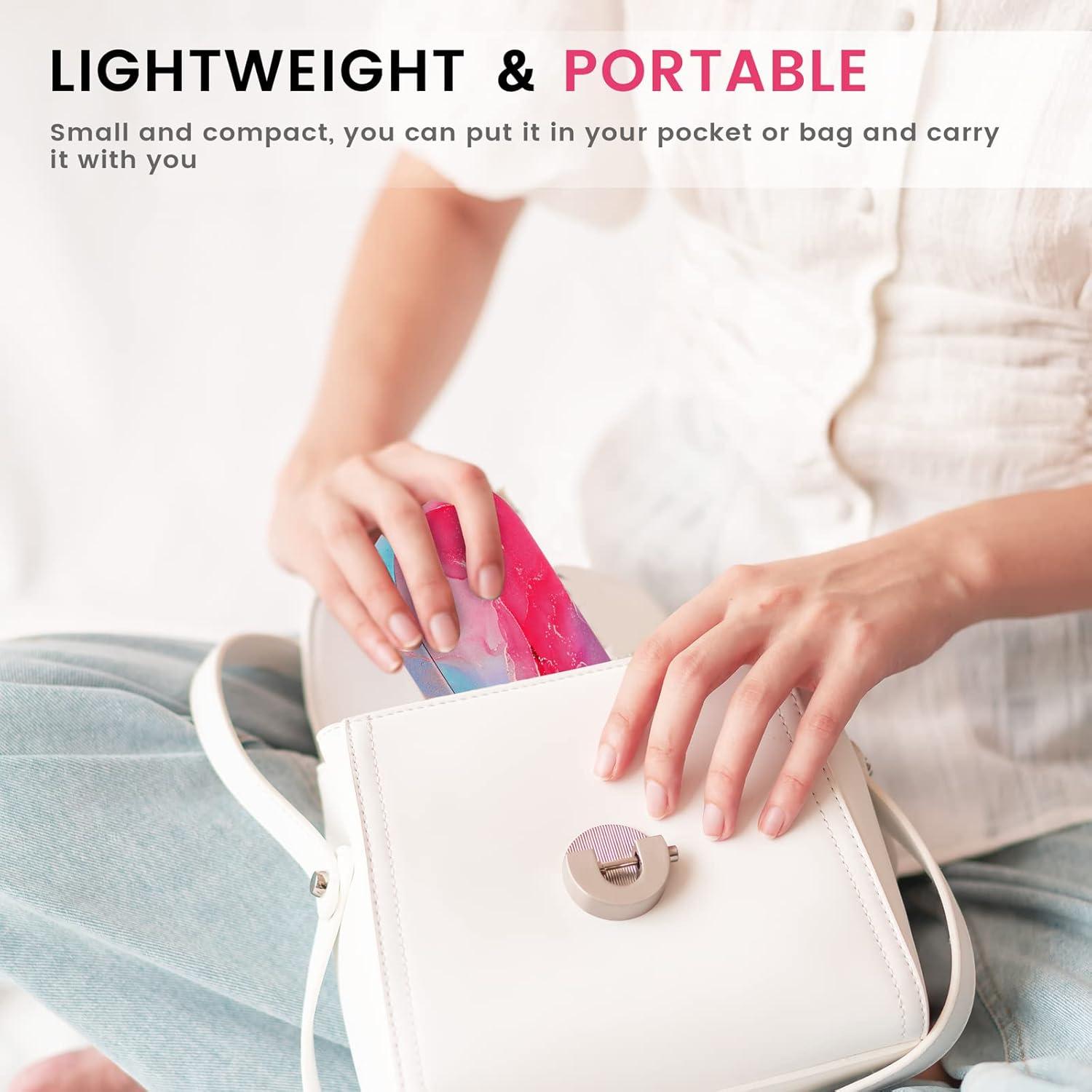 Molshine Funda Dura para Gafas de Sol Rosa 15.6x7x4.1cm