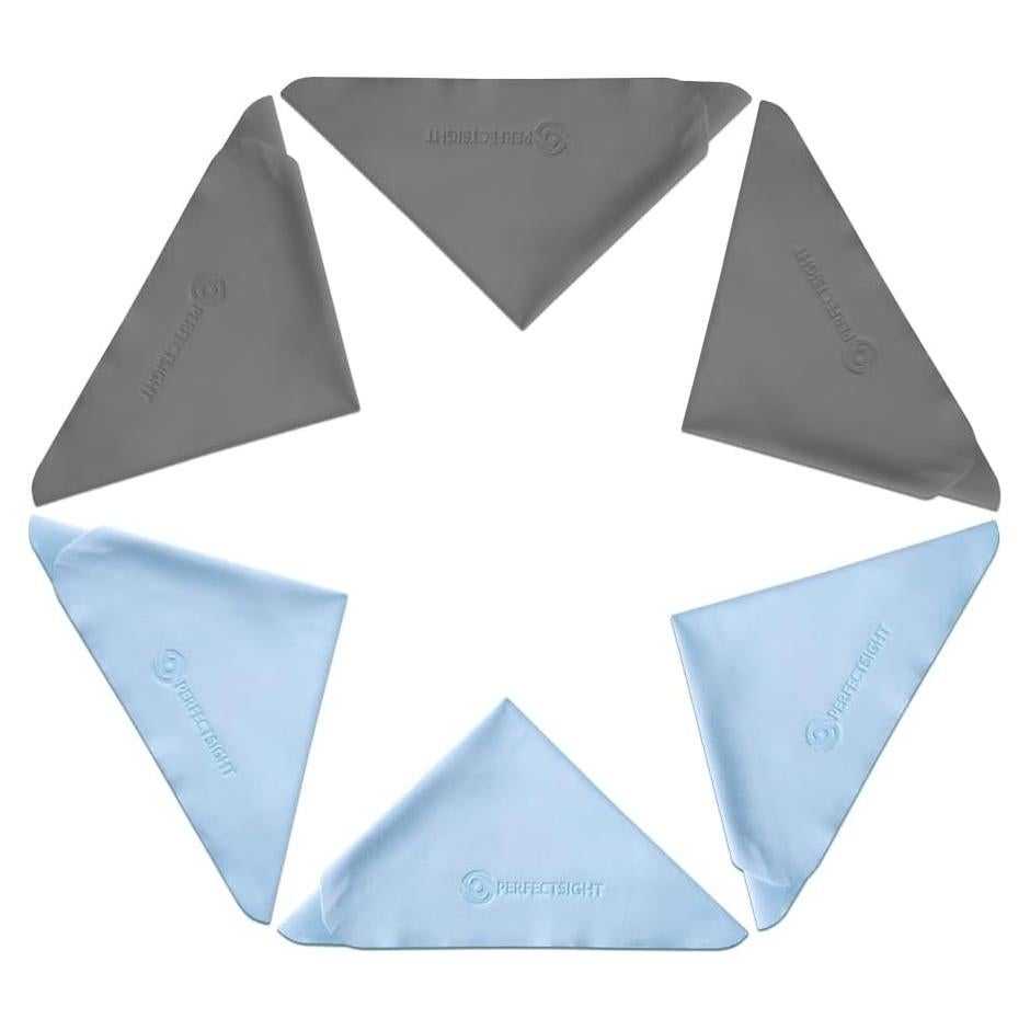 Paños de Limpieza Microfibra PERFECTSIGHT 6 Pzs 17x17 cm