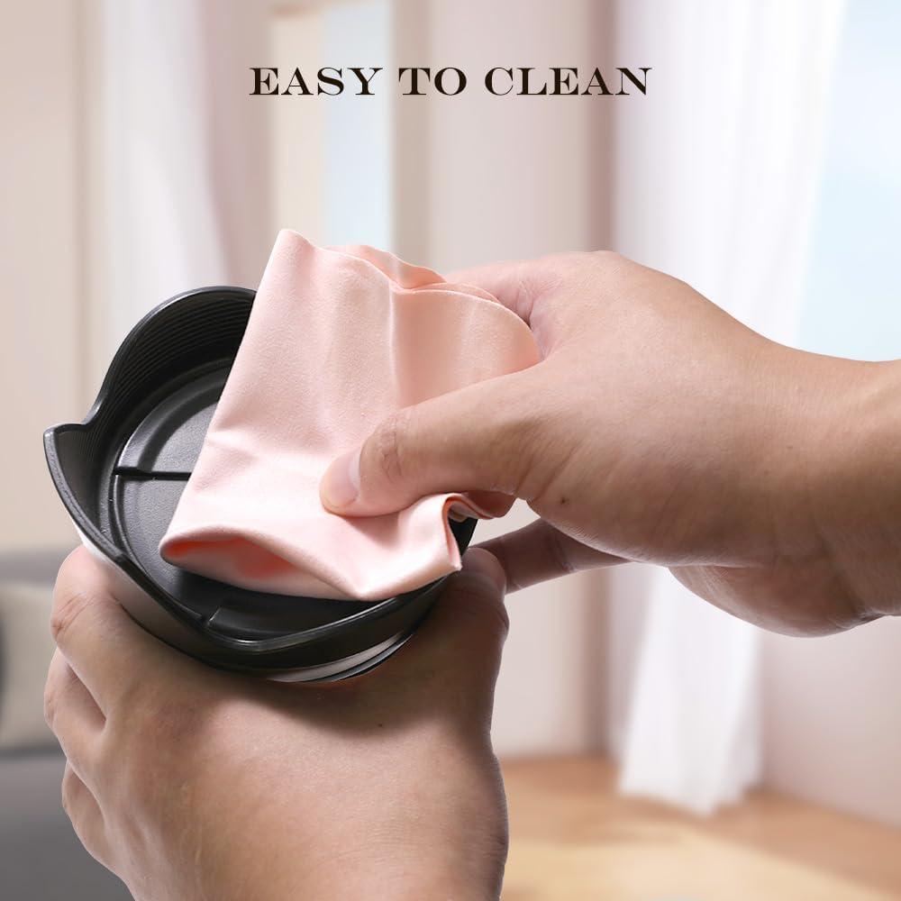 PERFECTSIGHT Paño de Microfibra Rosa 6 Piezas 14.5x17 cm