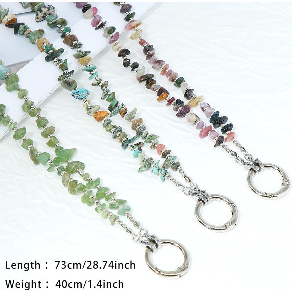 Cadena para Gafas LuReen con Soporte para Anillos 73.66 cm