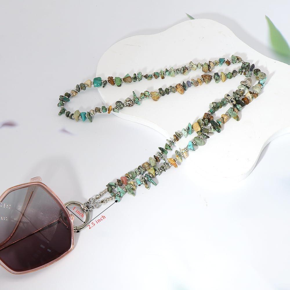 Cadena para Gafas LuReen con Soporte para Anillos 73.66 cm