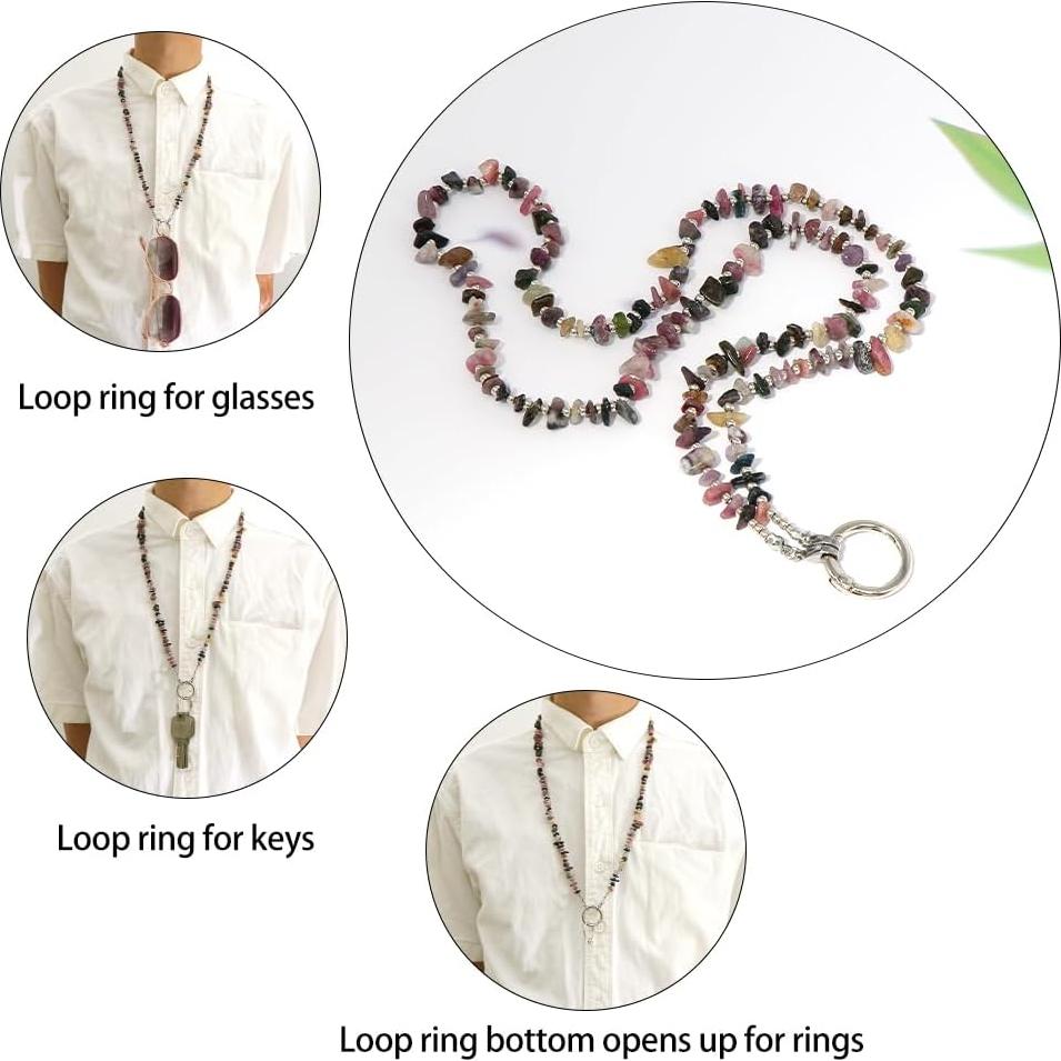 Cadena para Gafas LuReen con Soporte y Correa para Mujeres