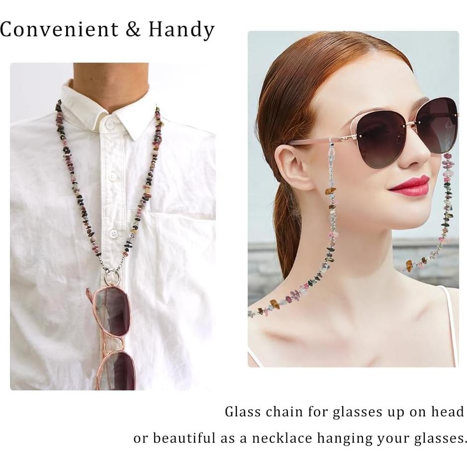 Cadena para Gafas LuReen con Soporte y Correa para Mujeres