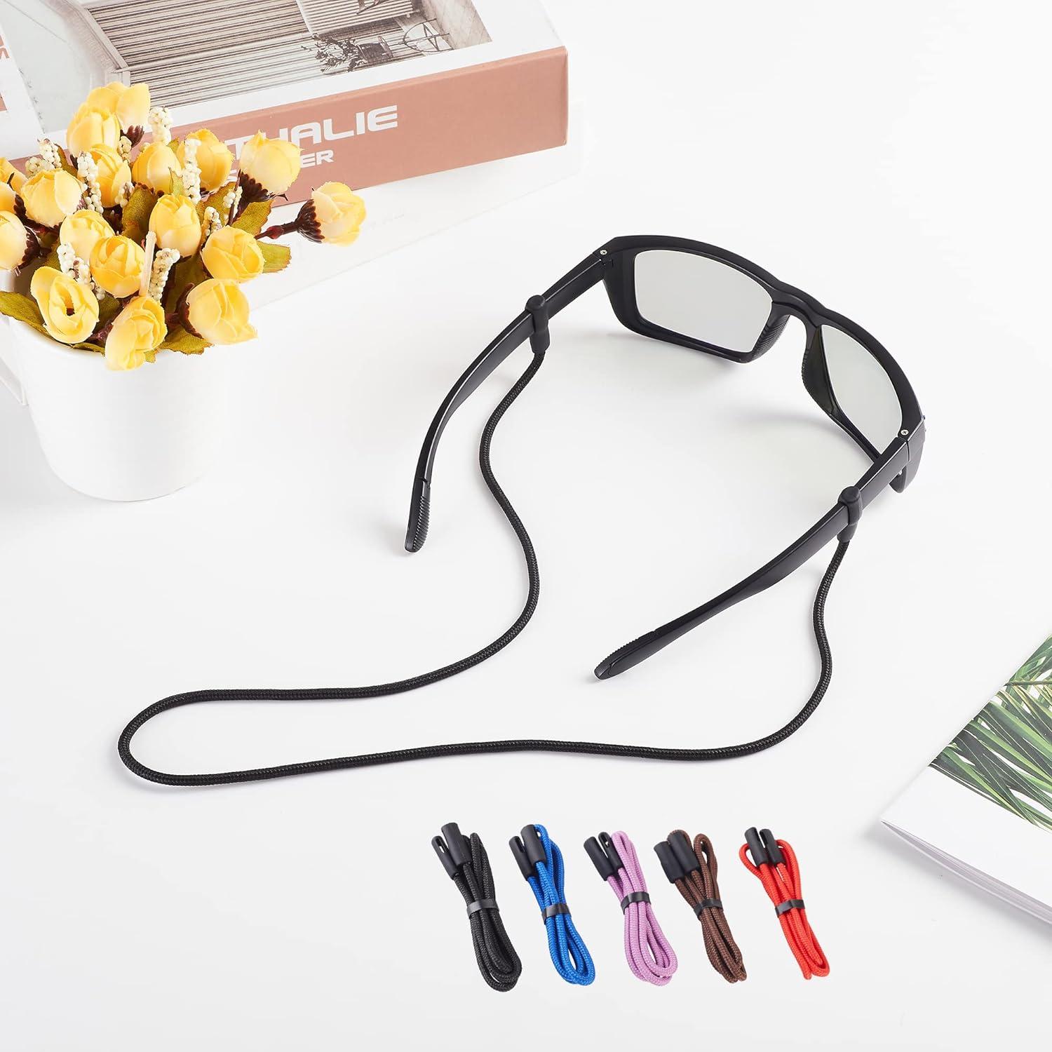 Correa para Gafas Lvvfit 3pcs Rojo 70cm Silicona Nylon