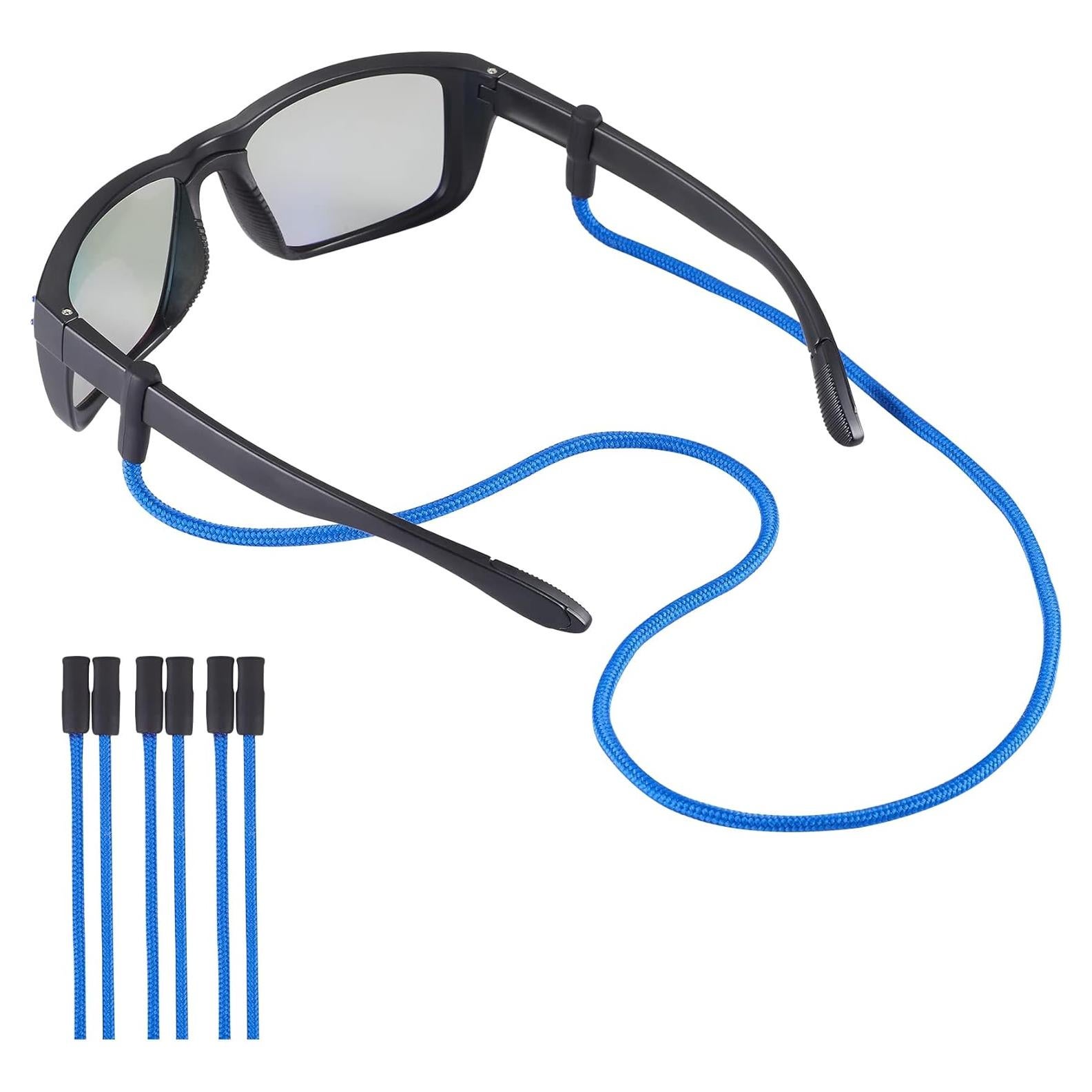 Correa para Gafas Lvvfit 3pcs Azul 70cm Silicona Nylon