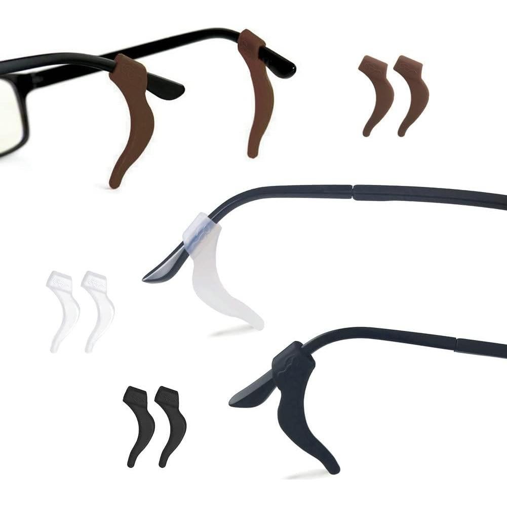 15 Pares Ganchos Antideslizantes Silicona para Gafas