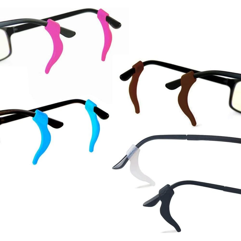 15 Pares Ganchos Antideslizantes para Gafas YINGFENG 5 Colores