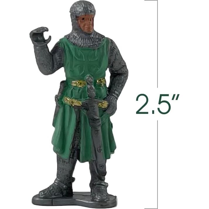 Figuras de Acción ArtCreativity Set 16 Caballeros 6,35 cm