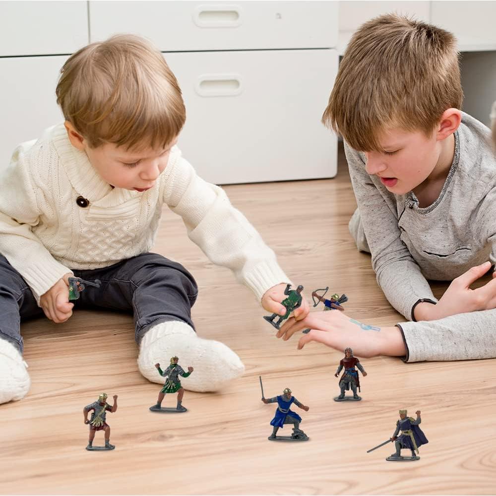 Figuras de Acción ArtCreativity Set 16 Caballeros 6,35 cm