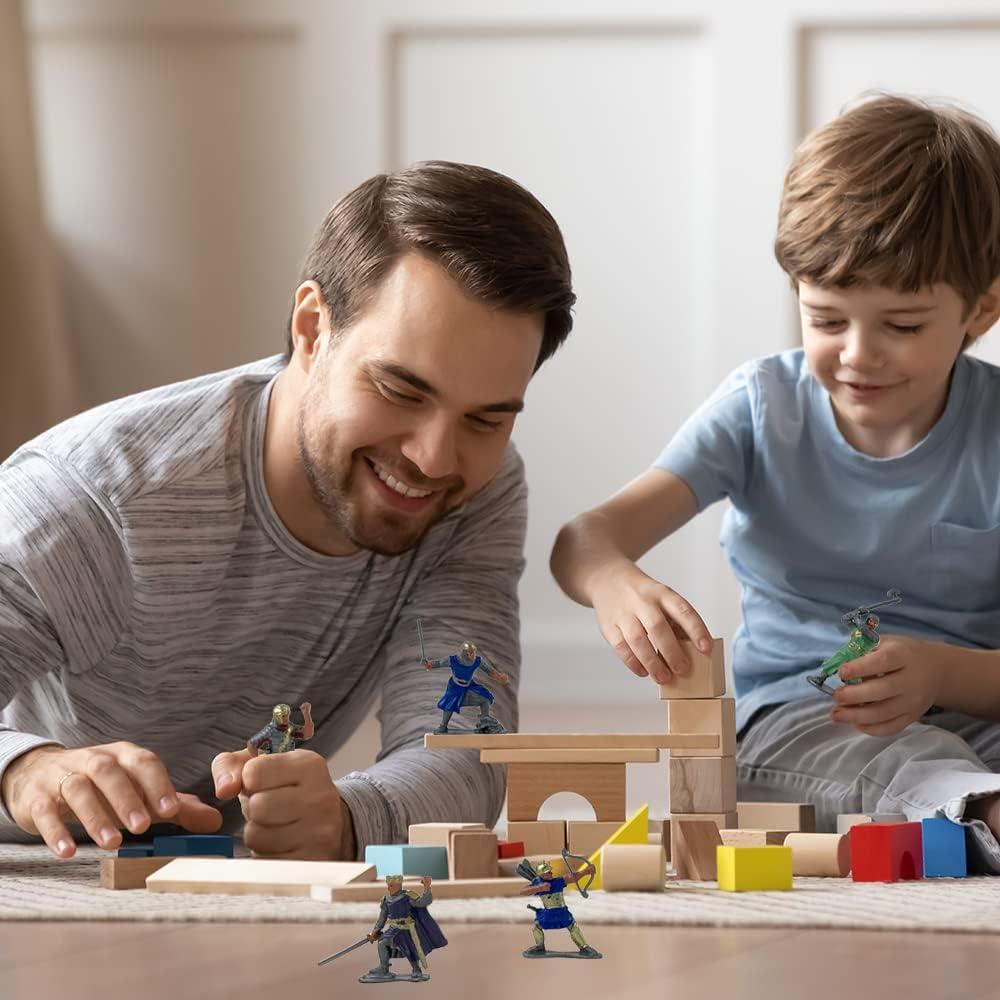 Figuras de Acción ArtCreativity Set 16 Caballeros 6,35 cm