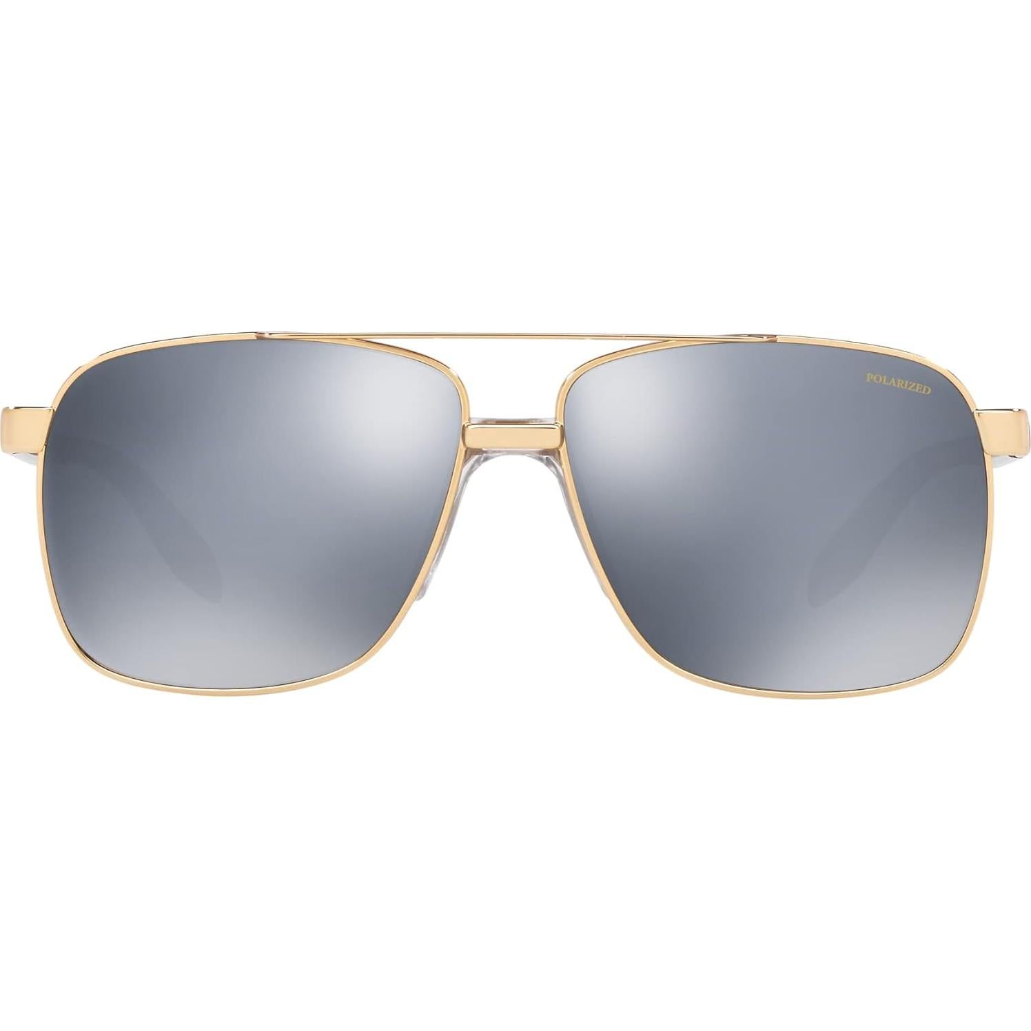 Gafas de sol Versace Hombre Marco Dorado 59mm Lentes Grises