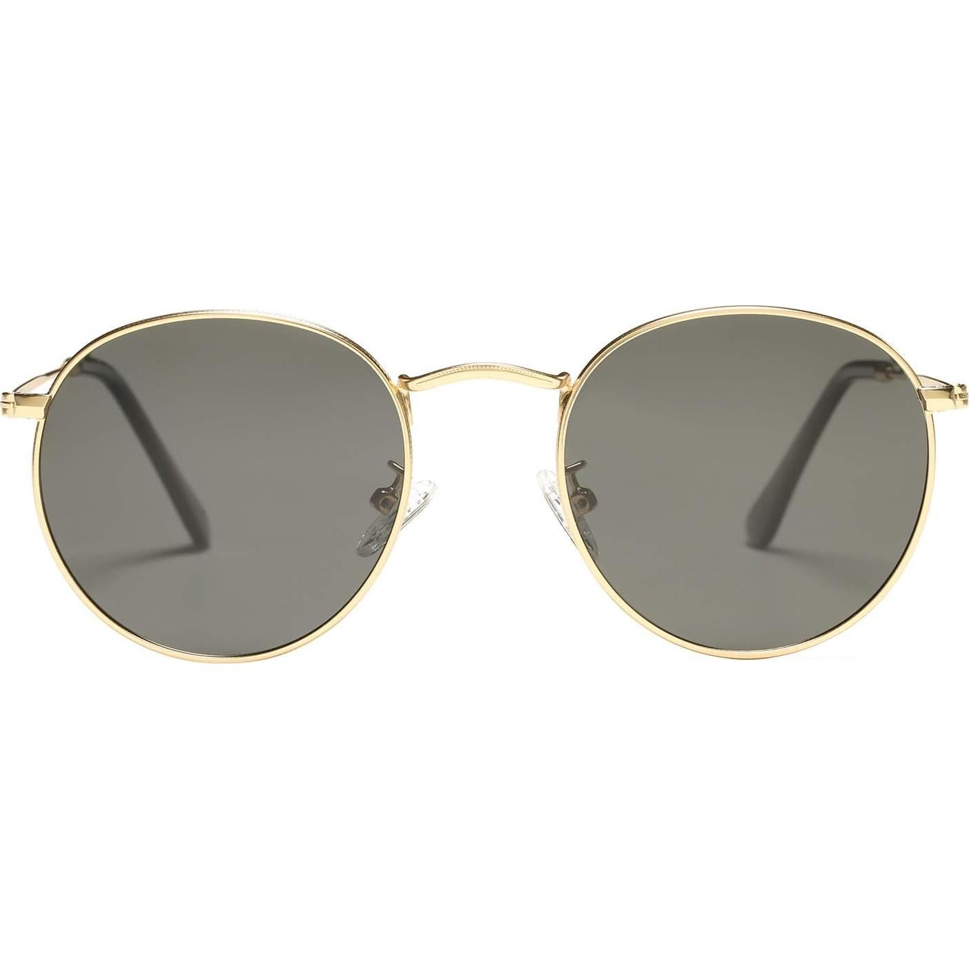 Gafas de Sol Redondas Polarizadas Pro Acme para Mujeres - Marco Dorado